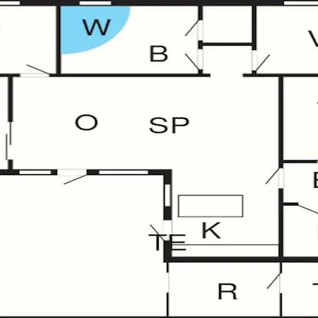 Holiday home 6 Person In R M